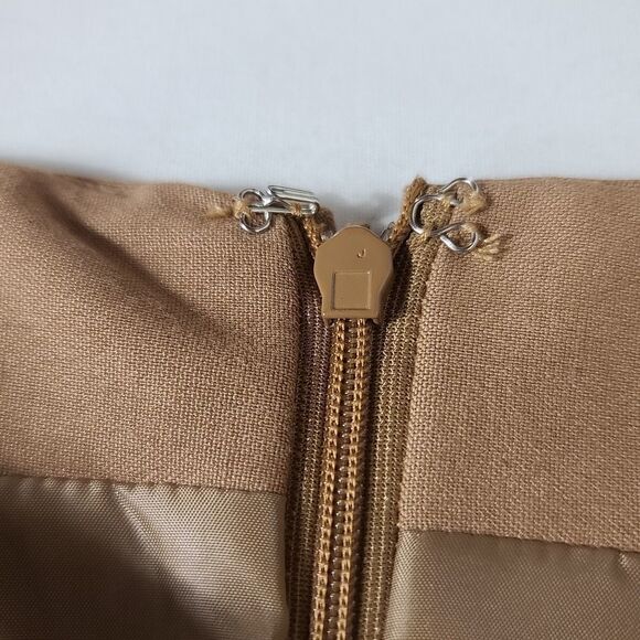 Express Brown Sude Midi Skirt - Picture 4 of 10